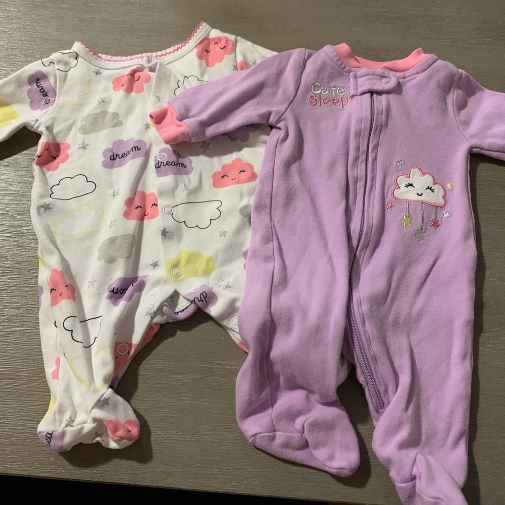 GIRLS NEWBORN FOOTIES